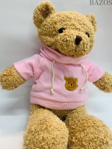 Плюшевый мишка в розовой кофте Тедди 30см фото 5