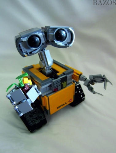Конструктор детский Робот ВАЛЛ-И / 687 деталей  фото 6